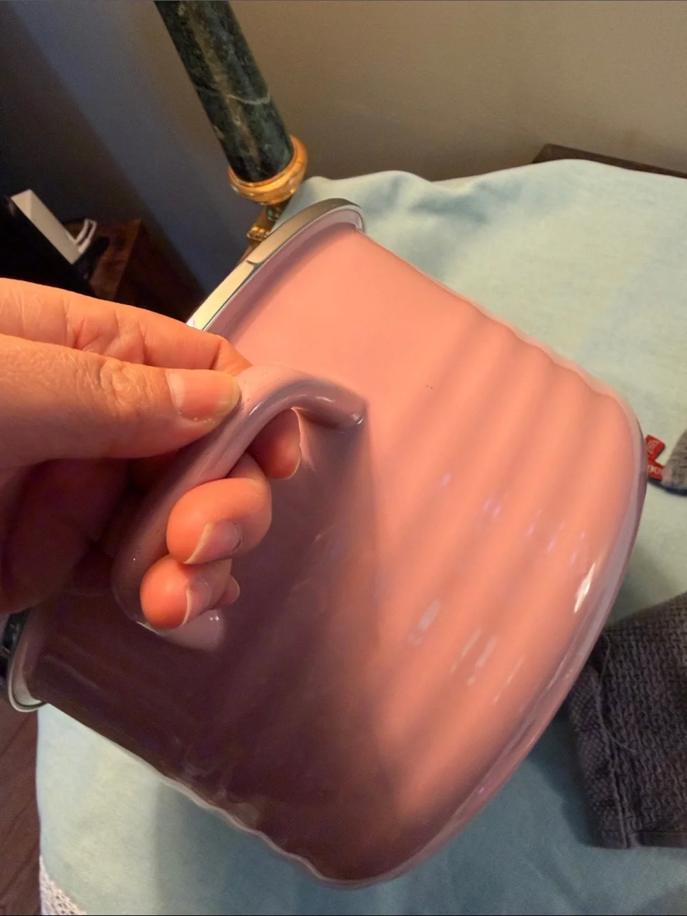 ATELIER CHEFS Pink Enamel Covered Dutch Oven - Classic Cookware